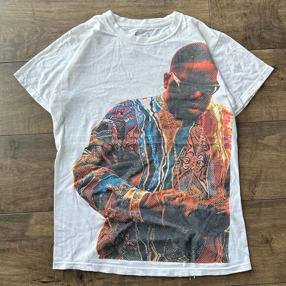 Vintage Y2K Brooklyn Mint Biggie Smalls The Notorious BIG Mens M Rap T-Shirt - Picture 1 of 7